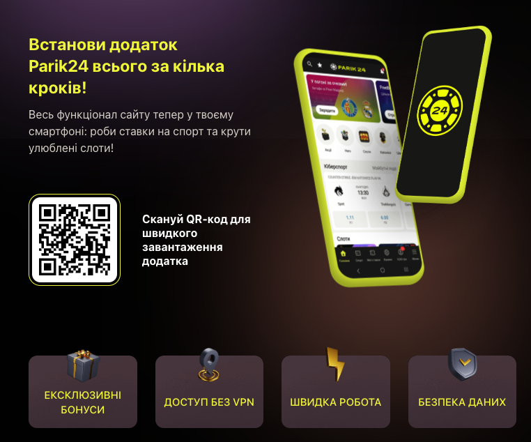 Мобільна версія Парик24 — застосунок Android і браузерна версія